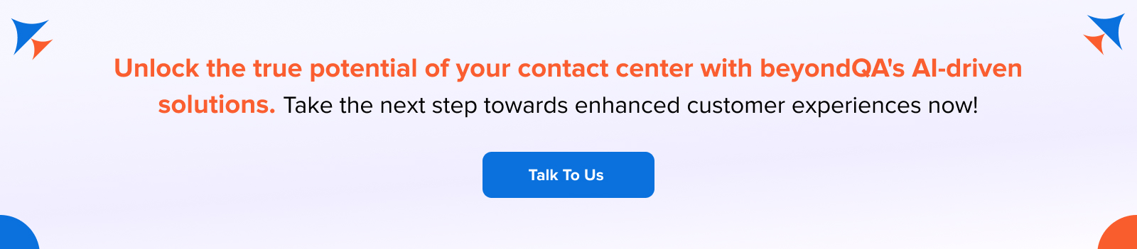 AI driven contact center solutions