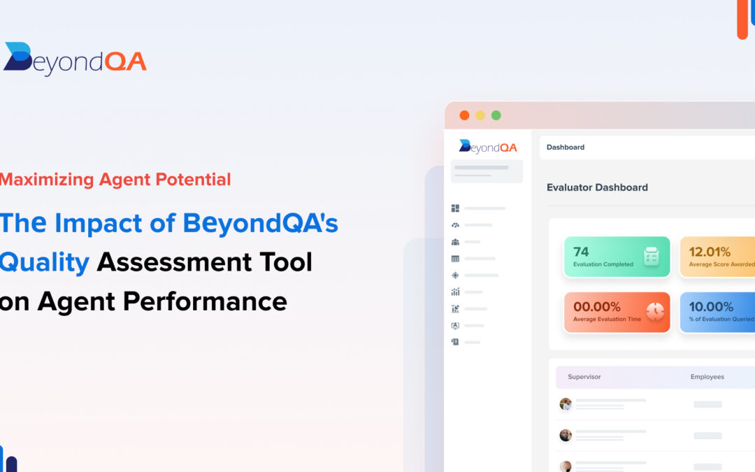 Maximizing Agent Potential: The Impact of beyondQA’s Quality Assessment Tool on Agent Performance